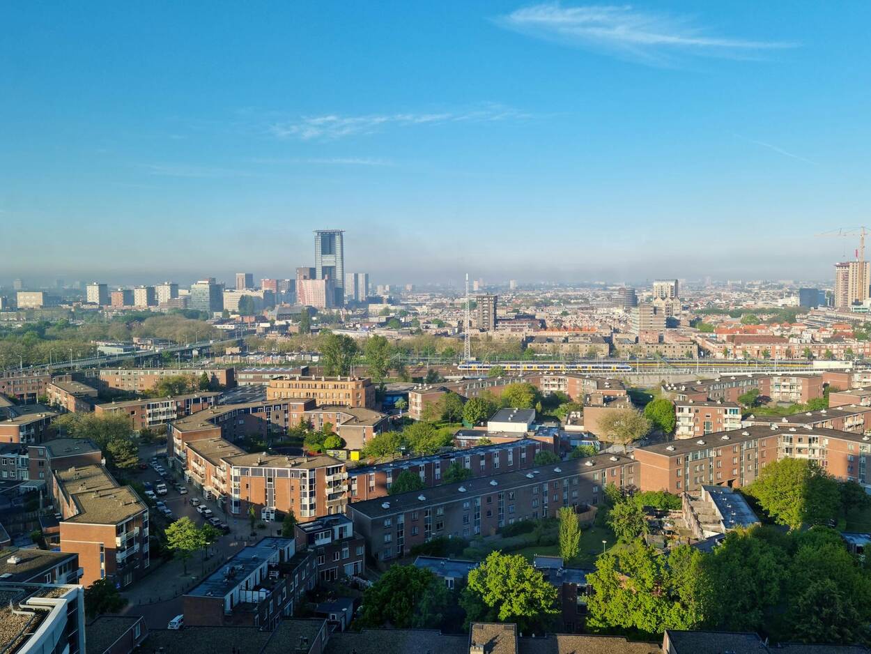 Den Haag vanuit de lucht