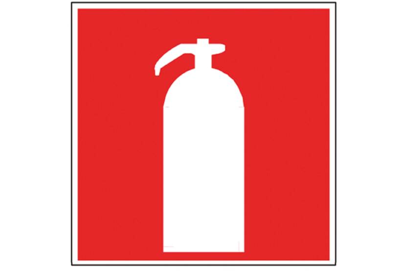 pictogram brandblustoestel